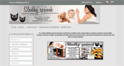 Desktop Screenshot of e-sladkyspanek.cz